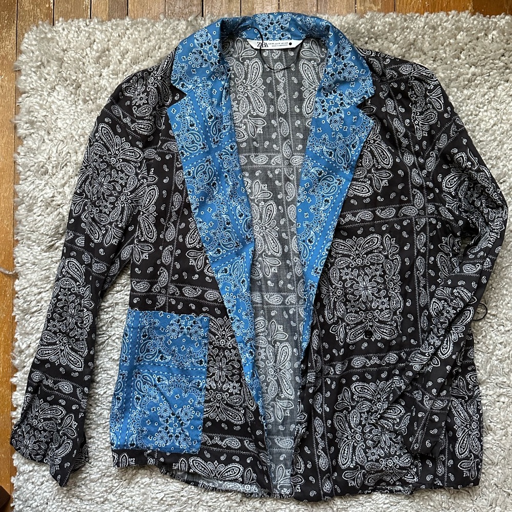 Paisley ZARA blazer / kimono